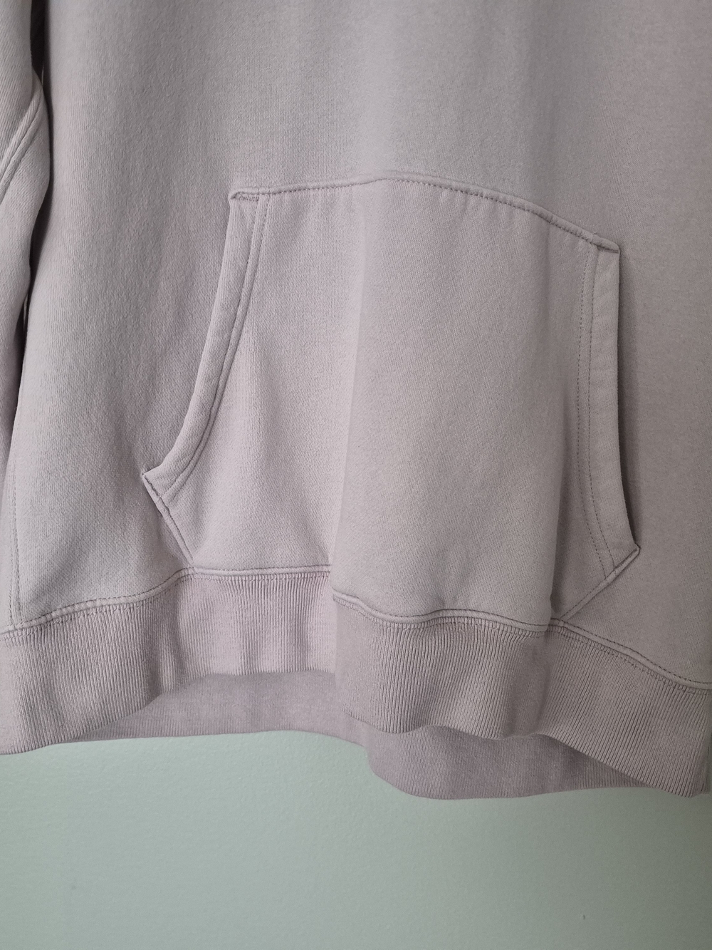 Abercrombie & Fitch Women’s M Relaxed Soft A&F Fleece Hoodie Dusty Pink - Picture 4 of 7